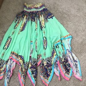 One Size tropical skirt